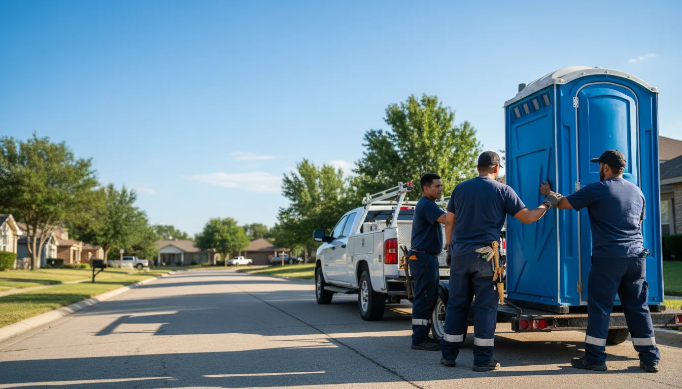 Portable Toilet Rental in Pollock, LA near me